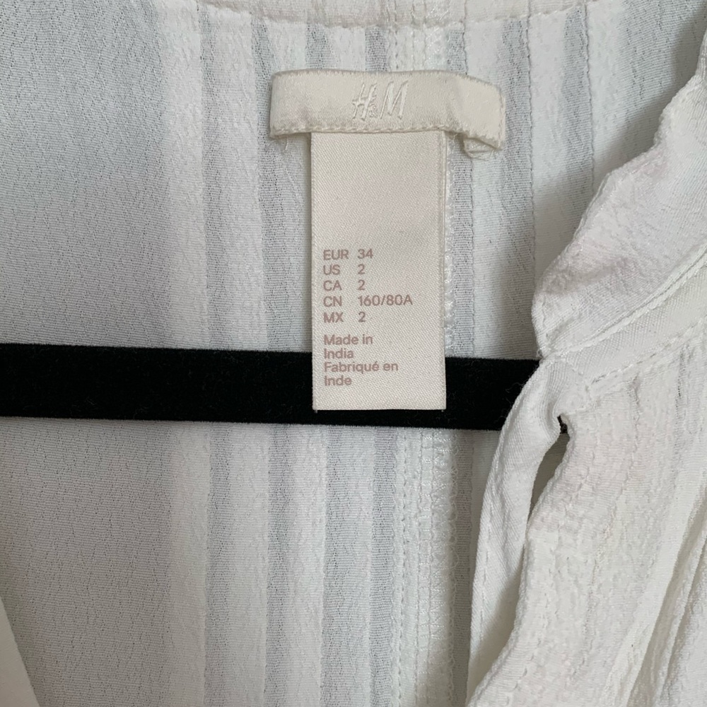 H&M viscose pleated dress with pintucks (EUC) (2) - Picture 2 of 6